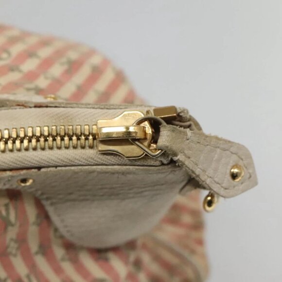 LOUIS VUITTON Mini Lin Marina GM Hand Bag Croisette 2way Pink M95493 Auth EC192 - Picture 11 of 16